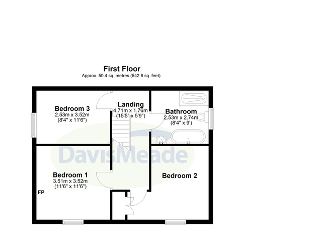 Spye Park Cottage, Tormarton - First Floor.JPG