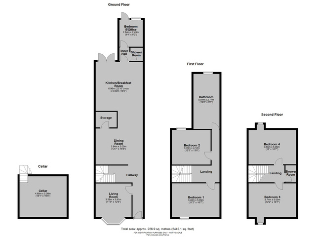 28 Breinton Road, Whitecross, Hereford - all floors.JPG