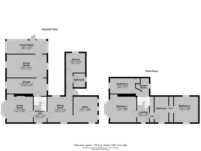 Prospect Cottage, Batrestree, Hereford - all floors.JPG