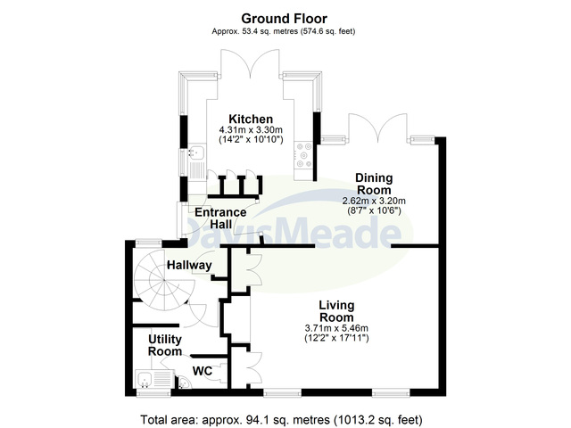 Fig Tree Cottage, Dyrham - Ground Floor.JPG