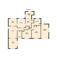 Floor plan- Penybont, Dol-Y-Bont, Borth
