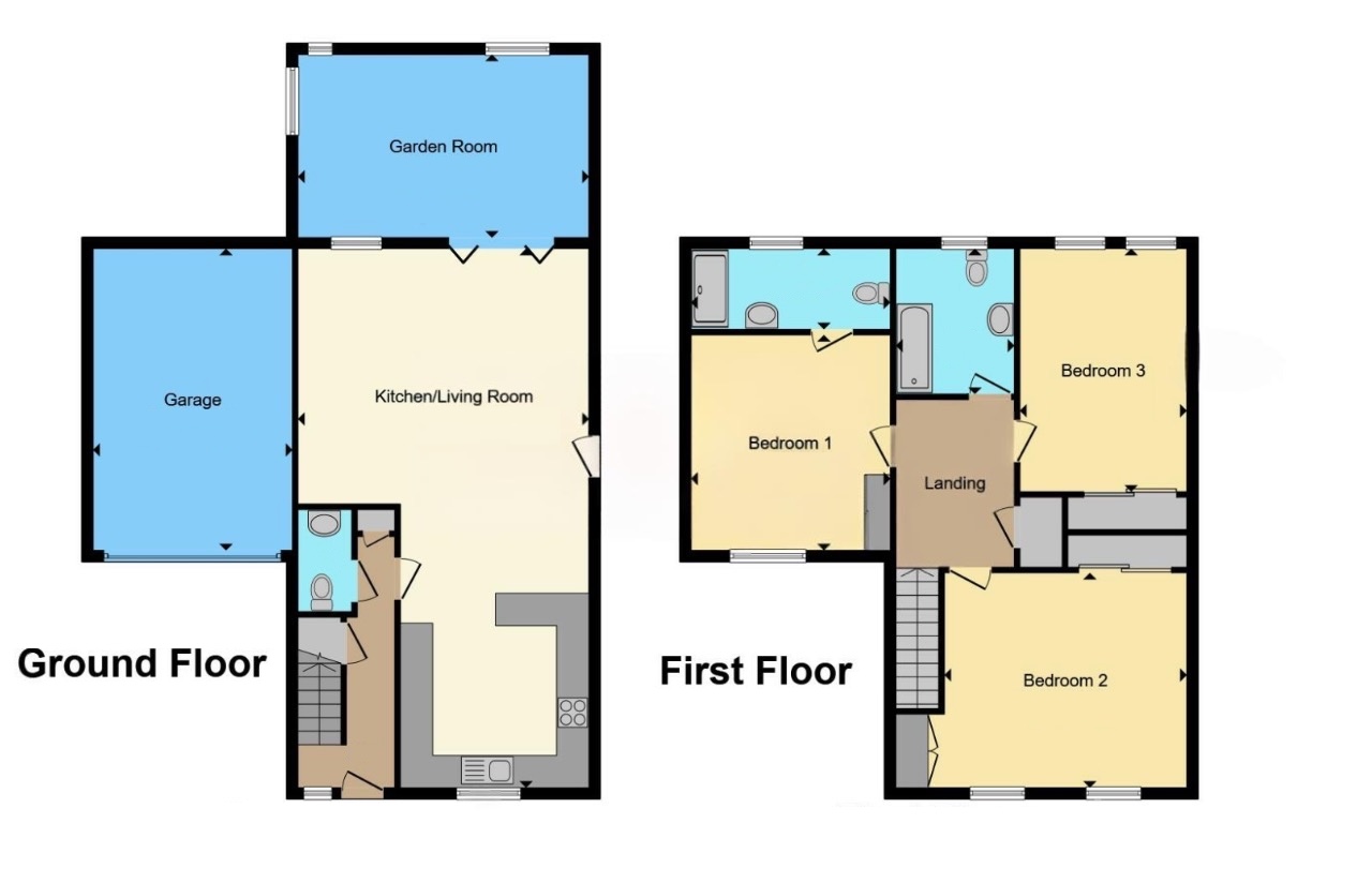 George Close, Capel-le-Ferne, Kent floorplan