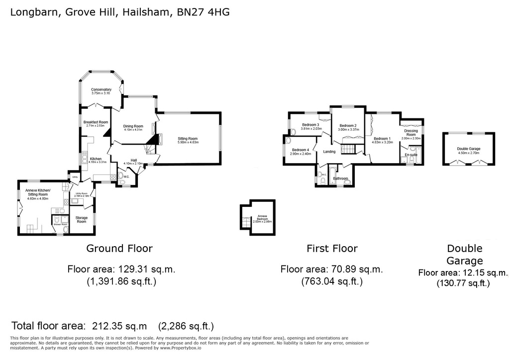 Longbarn - revised floor plan