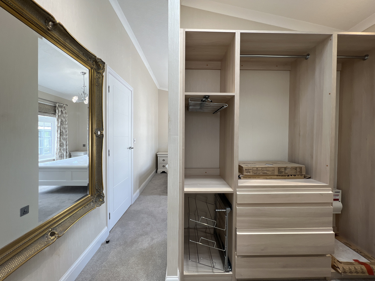 dressing area