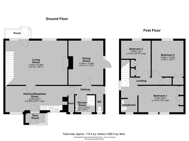 Oaklands Cottage - all floors.JPG