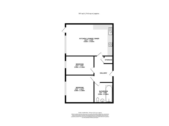 floor plan Apple Yard 
