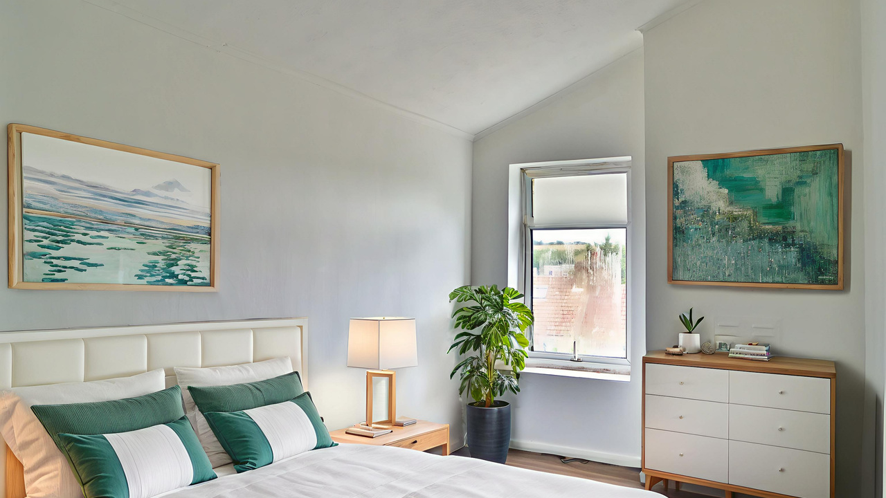 Bedroom - Sttaged Image