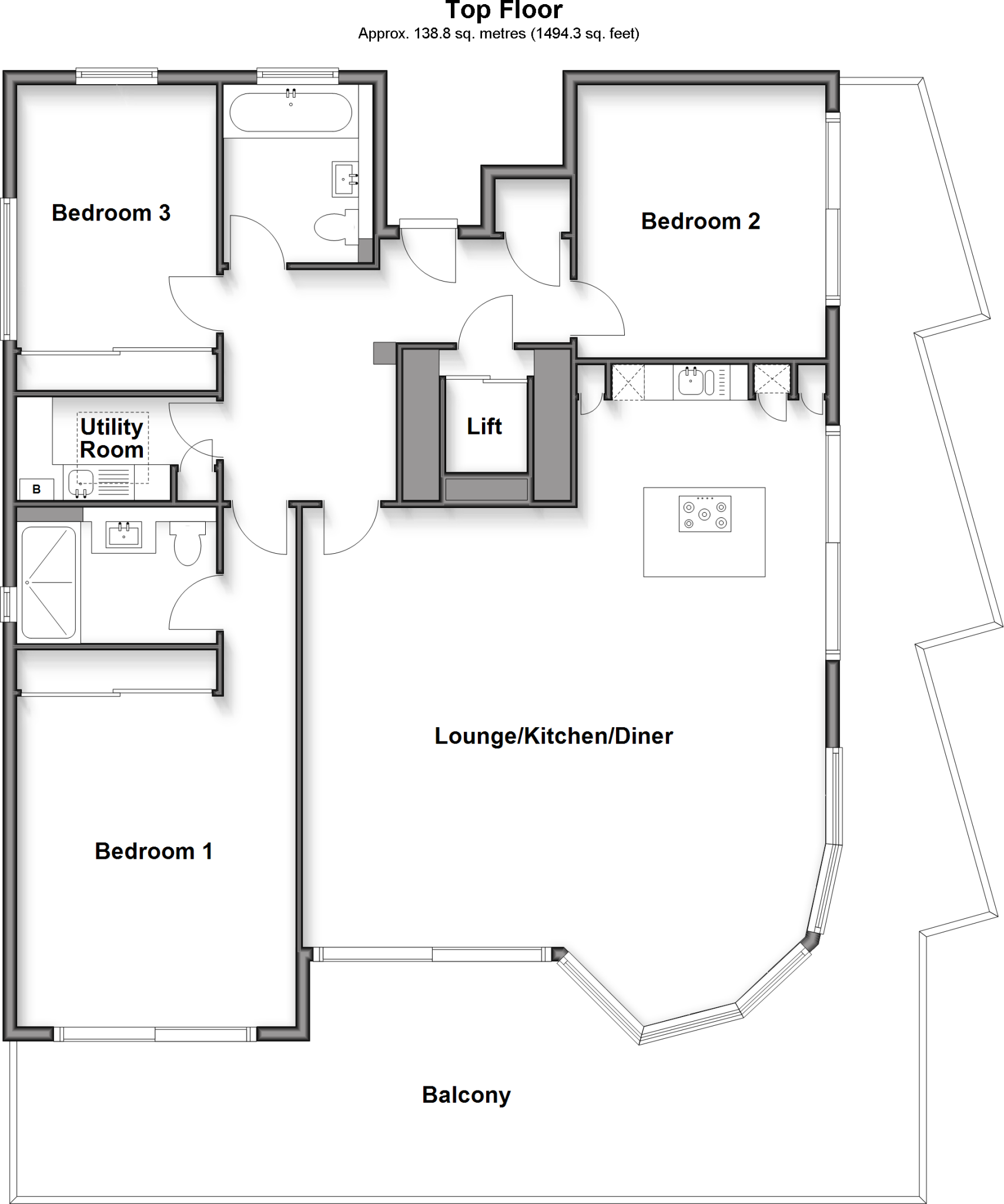 West Parade, Hythe, Kent floorplan