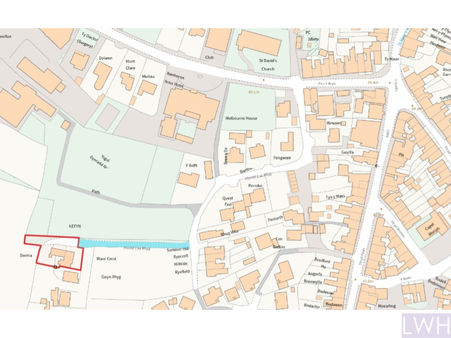 Map Location of Wave Crest & Droma (for identification only)