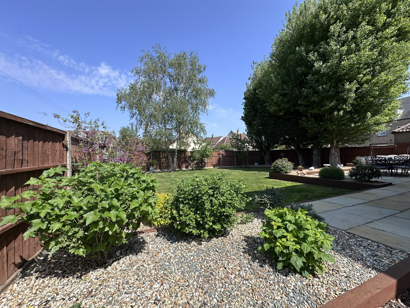 Rear garden