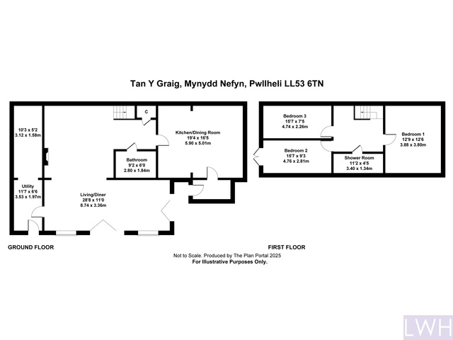 Tan Y Graig, Mynydd Nefyn, Pwllheli LL53 6TN